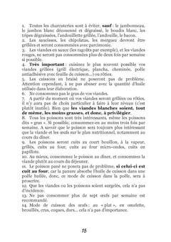 Recettes et menus pour perdre du poids