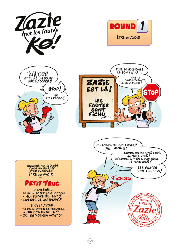 Zazie sans fautes, la reine des accords