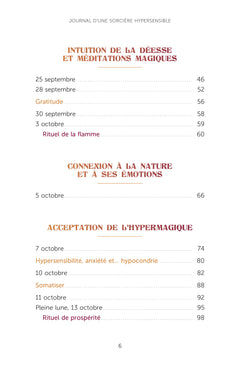 Journal d'une sorcière hypersensible