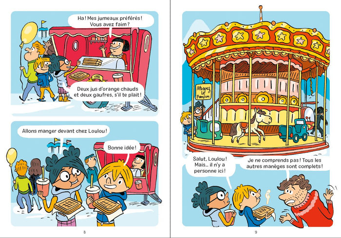 Zélie et Misha : Mystère au manège