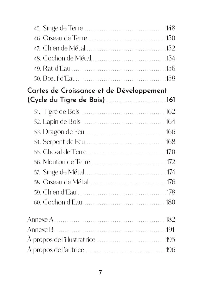 Les 5 éléments - cartes oracle