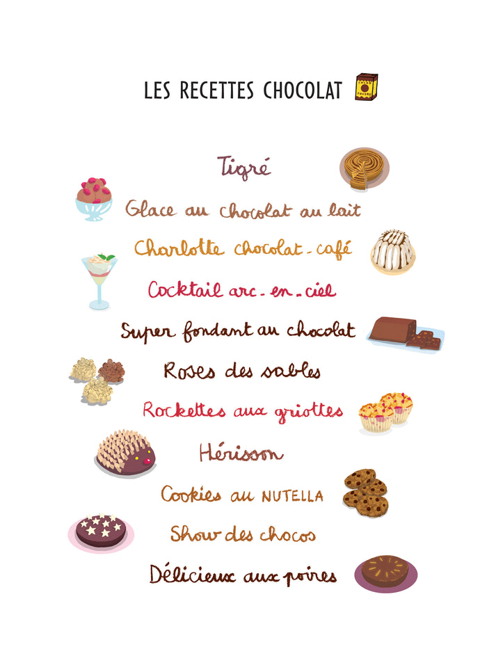 C’est délicieux : le chocolat et les desserts