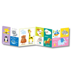 Livre accordéon - Mon pinceau magique - Bébés animaux