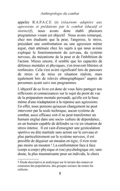 ANTHROPOLOGIE DU COMBAT