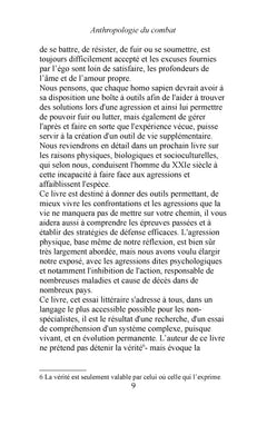 ANTHROPOLOGIE DU COMBAT