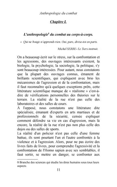 ANTHROPOLOGIE DU COMBAT