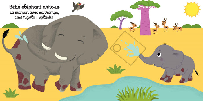 On s'amuse, petit éléphant ?