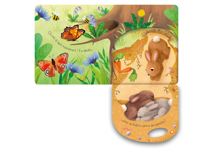Le lapin - Mon petit livre à rabats