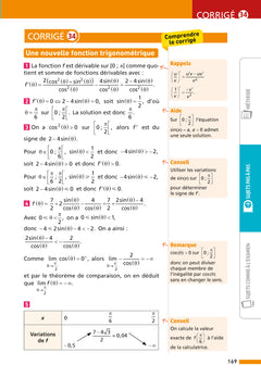 Annales Bac Maths Term. 2027 - Corrigé