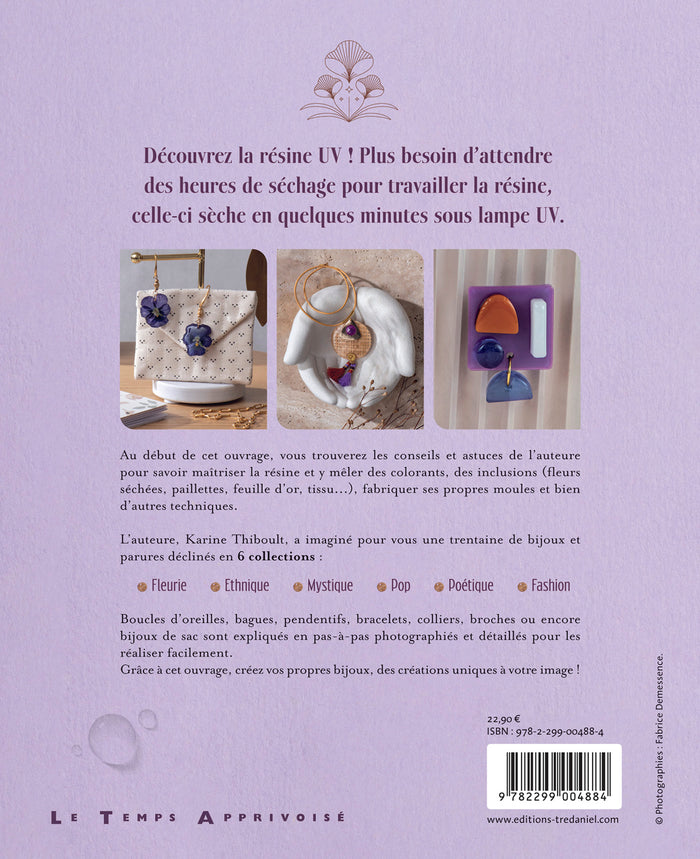 Bijoux en résine UV