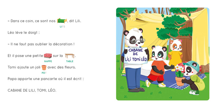 L'école des pandas - Une jolie cabane