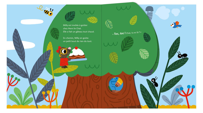 Un petit bout de rien du tout - un album animé avec 5 grands flaps à trous - Dès 18 mois