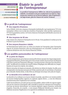Créer son entreprise - Repères pratiques