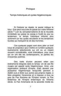Ruptures millénaires