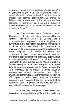 Ruptures millénaires