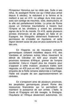 Ruptures millénaires