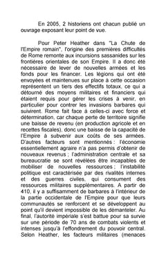 Ruptures millénaires