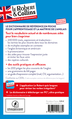 Le Robert & Collins Poche anglais