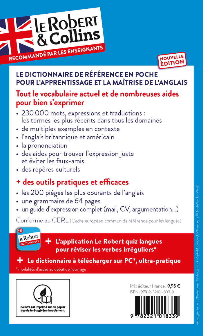 Le Robert & Collins Poche anglais