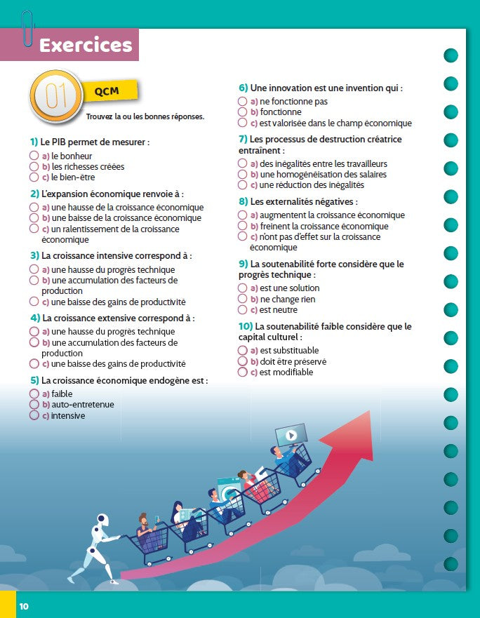 Sciences économiques et sociales - Terminale