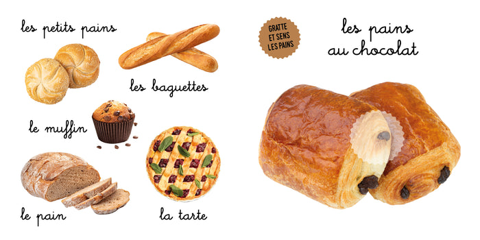 Mon bel imagier des odeurs - Les odeurs du marché