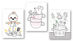 Je colorie l'automne