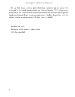 L'investigation informatisée des fraudes
