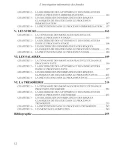 L'investigation informatisée des fraudes