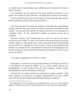 L'investigation informatisée des fraudes
