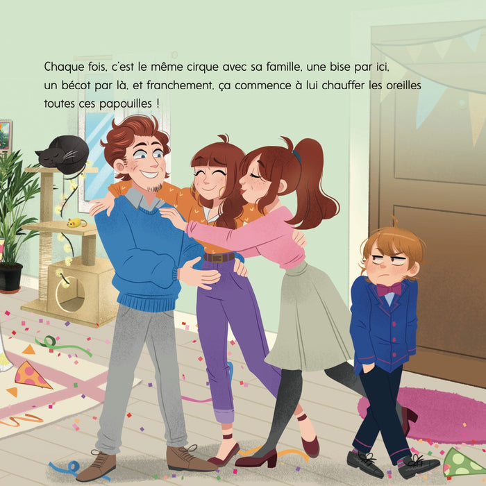 Théodore Poulet en a trop marre des bisous