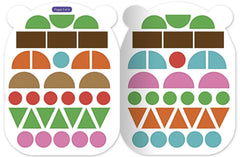 Gommettes formes - Coucou petit tigre