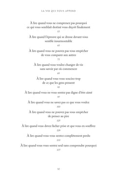 La vie qui vous attend