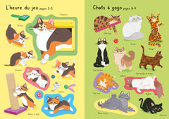 Les chats - Mes petits autocollants