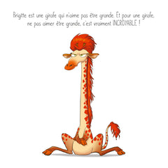 La girafe qui n'aimait pas être grande