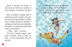 Un dragon à la piscine