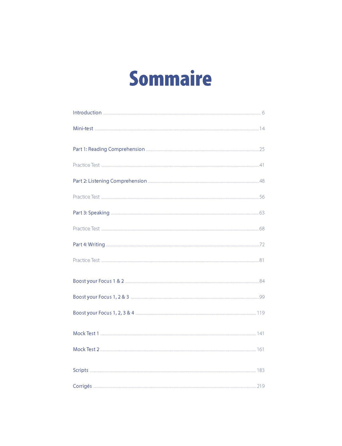 L'intégrale TOEFL IBT