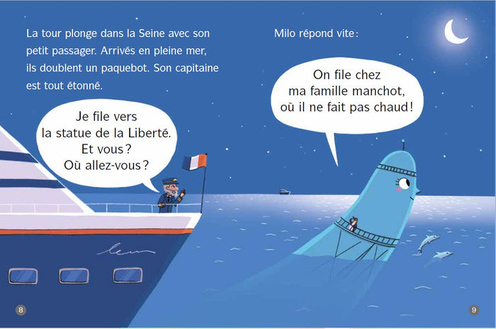 La Tour Eiffel sur la banquise