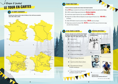 Cahier de vacances pour adultes Tour de France 2022