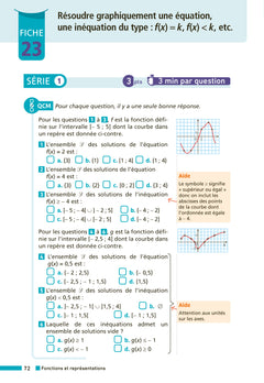 Annales Bac Maths 1re - Tronc Commun