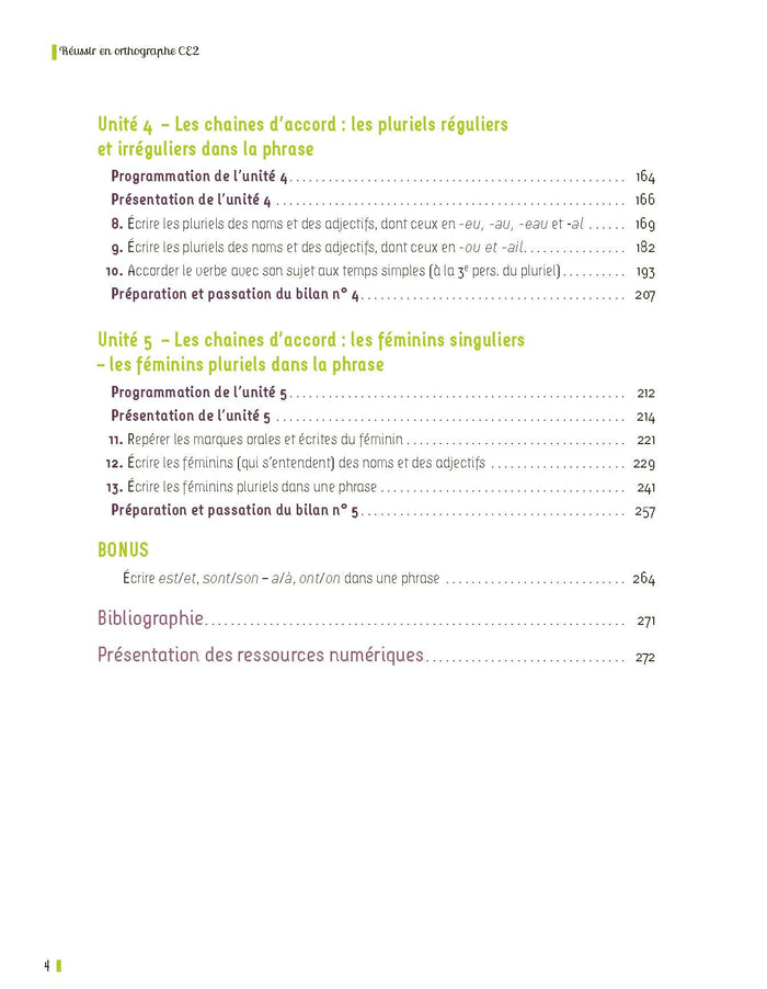 Réussir en orthographe CE2