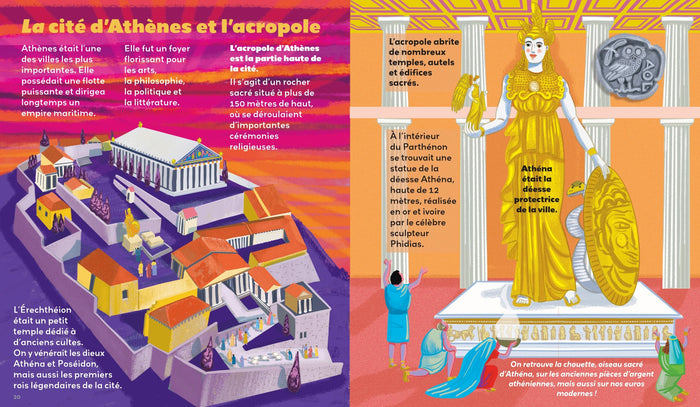 La Grèce antique racontée aux enfants