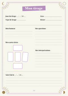 Mon journal de tirages