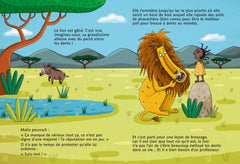 Malia et sa très grande majesté le lion - Edition en gros caractères