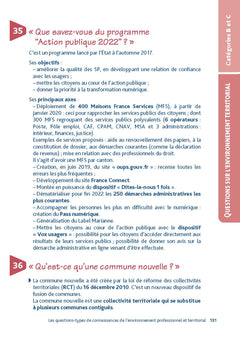 150 questions pour s'entrainer à l'oral 2024-2025 - Concours Catégorie B et C