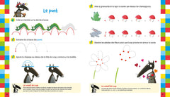 Je me prépare à l'écriture avec Loup - Les traces et les formes