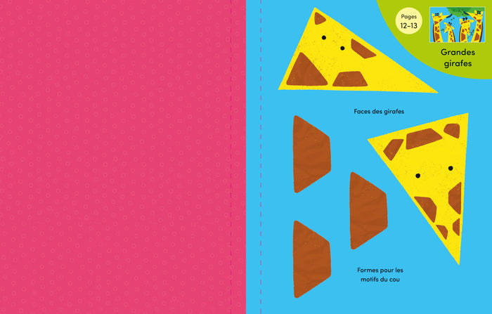 Les animaux - Découpe et colle