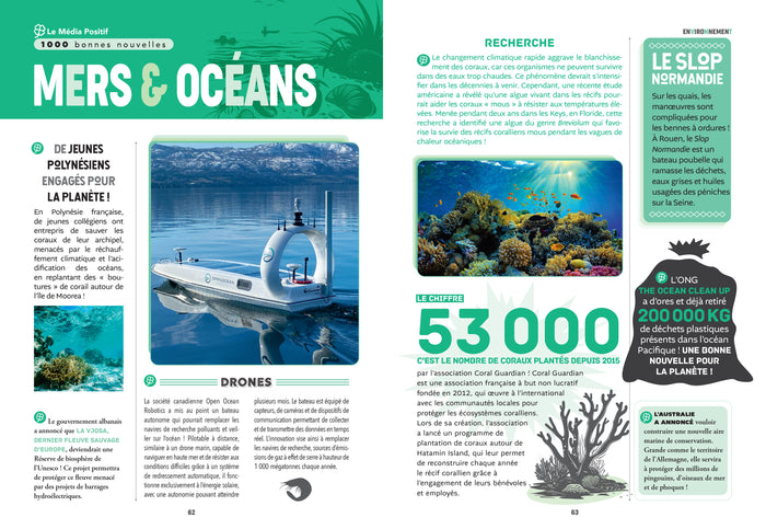 1000 bonnes nouvelles pour voir le monde autrement