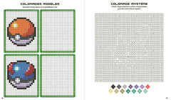 Pokémon – Coloriages Pixels