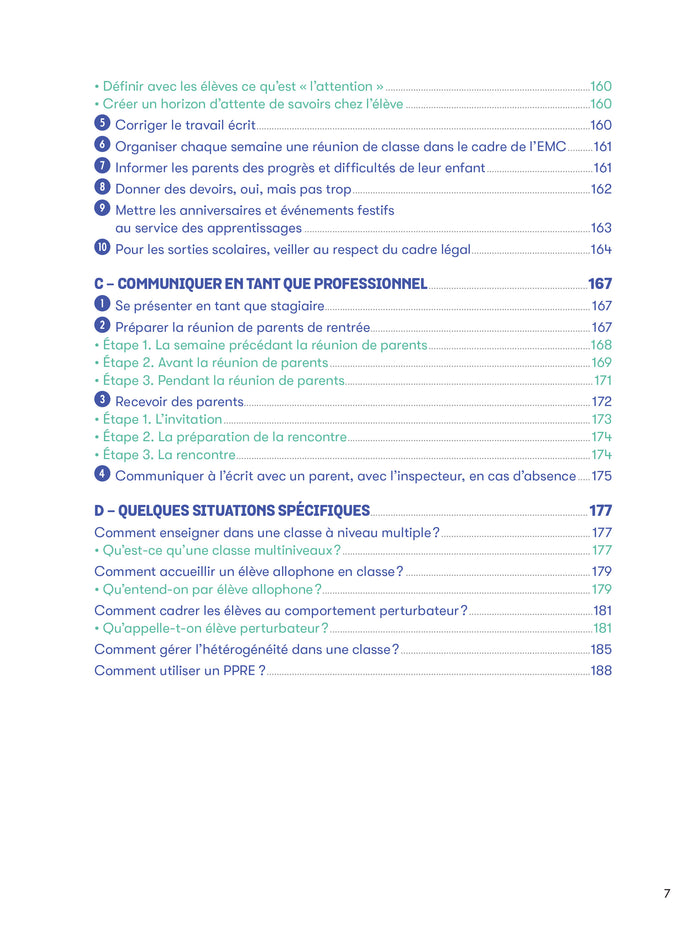Enseigner au quotidien - Prendre sa première classe en main