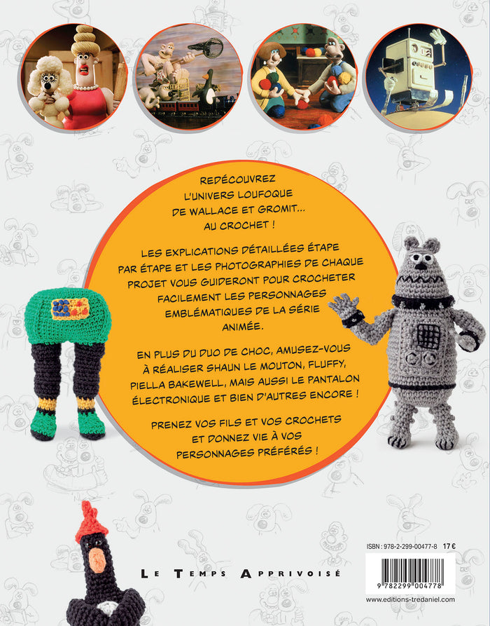 Wallace & Gromit - Amigurumis au crochet